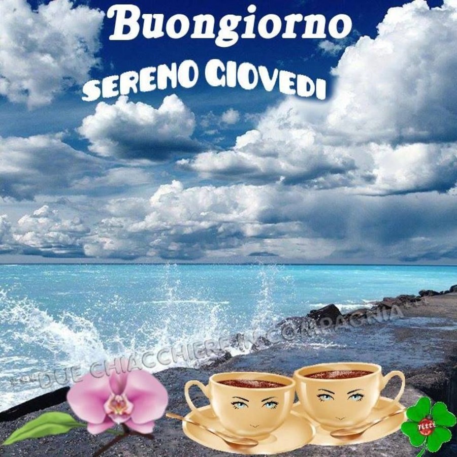 Buon Giovedì e buona giornata 8163