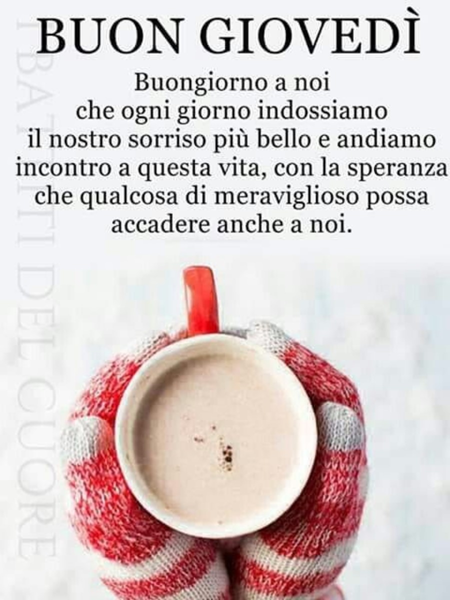 Buon Giovedì frasi 5