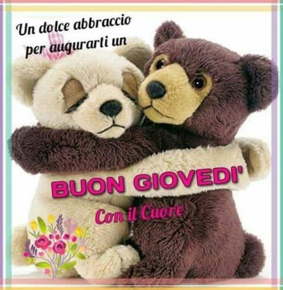 Buon Giovedì immagini da condividere gratis 4169