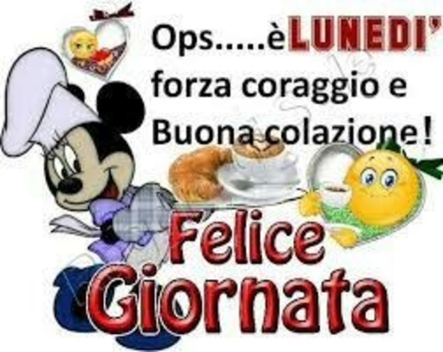 Buon Lunedì con colazione