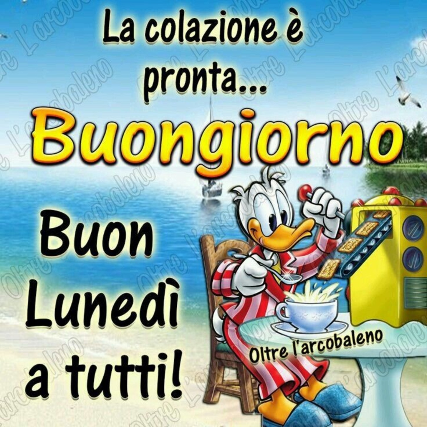 Buon Lunedì immagini per l'estate