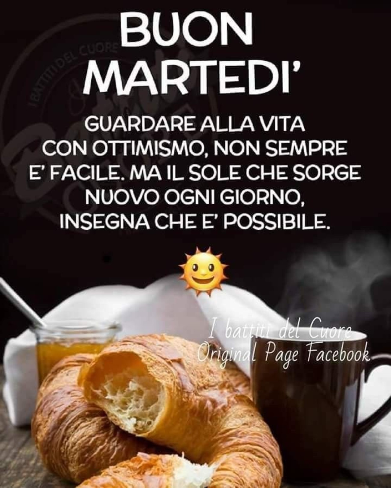 Buon Martedì con colazione