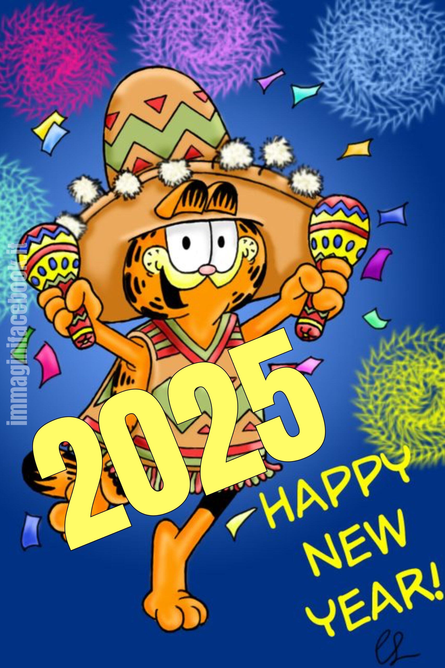 Happy New Year 2025 (Auguri di Felice Anno Nuovo 2025)